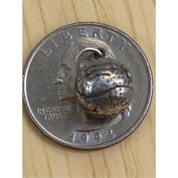 Baseball Sterling Silver Jewelry Charm #sports #baseball - Picture 3 of 3